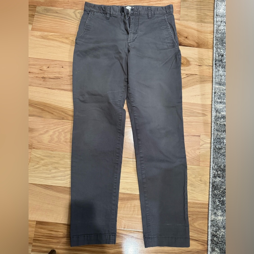 H&M Slim Straight Leg Grey Pants